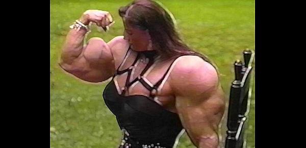  Female bodybuilding fbb bodybuilder bbw muscle art